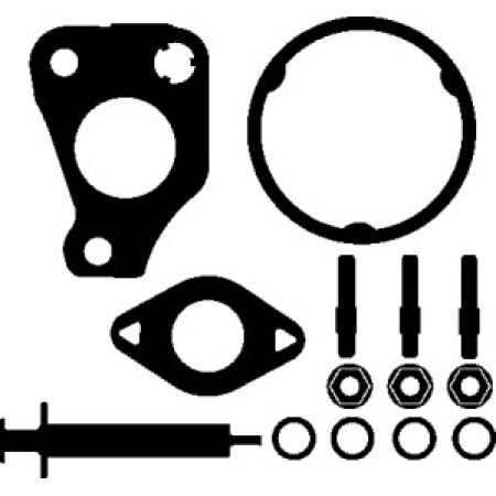 Комплект прокладок турбины Fiat Doblo 1.3D/Opel Combo 1.3TDI 10- (007.810)