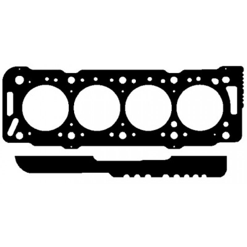 Прокладка ГБЦ Citroen Jumper 1.9TD 94-02 (4 метки) (1.54mm) (147.562)