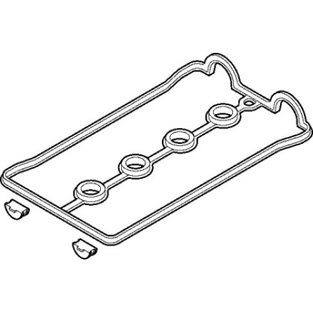 Прокладка крышки клапанов Daewoo Lanos 1.6 16V 97- (174.251)