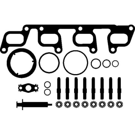 Комплект прокладок турбины VW Caddy III/IV 2.0 TDI 10- (262.500)