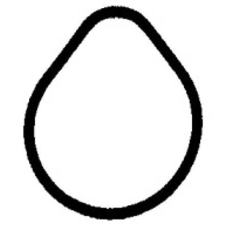 Прокладка корпуса коллектора впускного Citroen Berlingo/Xsara/Peugeot 106/206/Bipper 1.1/1.4 96- (372.960)