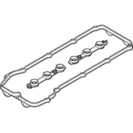 Прокладка кришки клапанів BMW 3 (E46)/5 (E39)/(E60) 2.0-3.0 00- (комплект) (382.750)