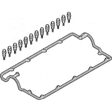 Прокладка кришки клапанів VW T5 1.9TDI 03- (к-кт) (383.280)