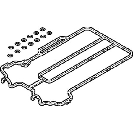 Прокладка крышки клапанов Opel Corsa 1.0 12V 03- (к-кт) (392.470)