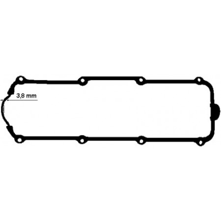 Прокладка кришки клапанів VW Golf I/II/III/Passat/T3/T4 1.3-2.0 73-03 (447.050)