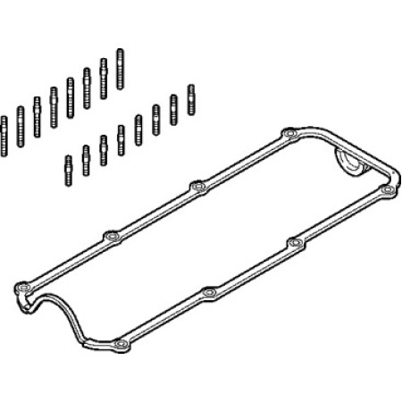 Прокладка кришки клапанів VW T3 1.6-1.7 D/ T4 1.8-2.0 (457.200)