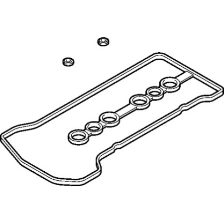 Прокладка крышки клапанов Toyota Corolla 1/4/1.6 VVT-i/VT-i 00-09 (к-кт) (457.380)