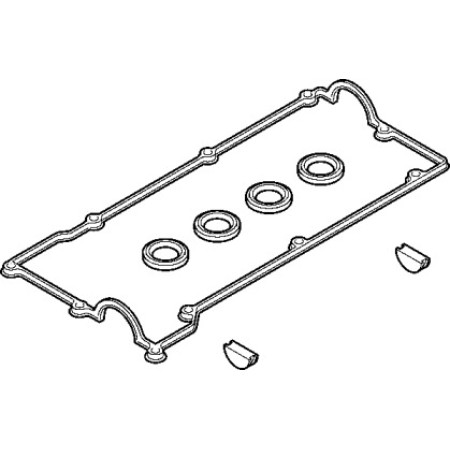 Прокладка крышки клапанов Hyundai Accent III 1.4 05-10 (к-кт) (458.770)
