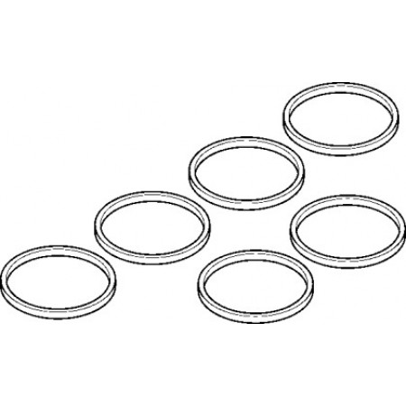 Комплект прокладок коллектора впускного BMW 5 (E60)/7 (E65/E66/E67)/X5 (E70) 03- (537.890)