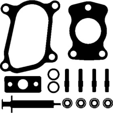 Комплект прокладок турбины Fiat Ducato 2.0JTD 01- (714.620)