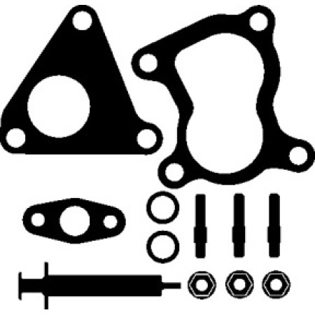 Комплект прокладок турбины Renault Clio II/Megane II/Kangoo 1.5DCI 01- (714.860)