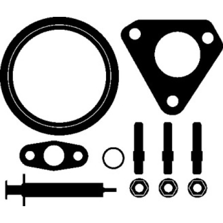 Комплект прокладок турбины VW T4 1.9 TD 92-03 (716.280)