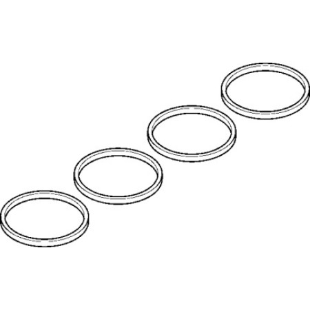 Прокладка коллектора впускного BMW 3 (E90)/5 (E60) 07-11 (к-кт) N43 (727.730)