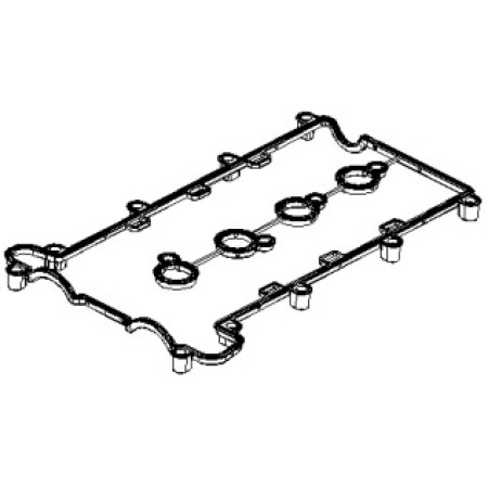 Прокладка кришки клапанів Opel Astra G/ Vectra C 2.2 16V 00- (880.342)