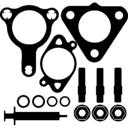 Комплект прокладок турбіни Opel Astra/Zafira 1.7 CDTI 07- (895.670)