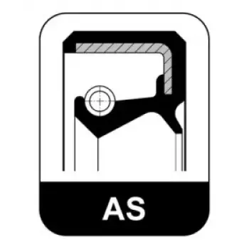 Сальник штока кулисы КПП VW Caddy/Golf II/III/IV (18x30x7) (244.074)