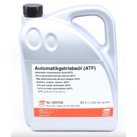 Масло трансмисионное ATF A001989770311  5л. FEBI BILSTEIN (100706)