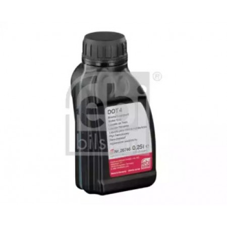 Тормозная жидкость DOT4  ( 0,25 L ) FEBI BILSTEIN (26746)