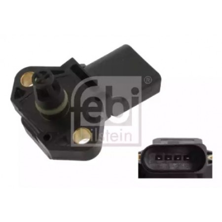 Датчик давления наддува VW Caddy 2.0 TDI 07-10/T5 2.5 TDI 03-09/Crafter 2.5 TDI 06- (36116) FEBI BILSTEIN
