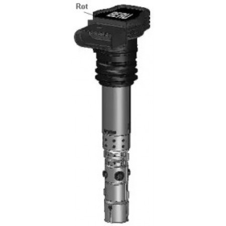 Катушка зажигания Audi A4/A6/A8 1.8/2.0/3.0 00-06 (ZSE051)