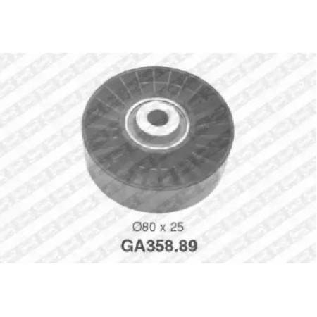 Ролик генератора Fiat Doblo 1.9JTD 01- (паразитный) (80х25) GA358.89