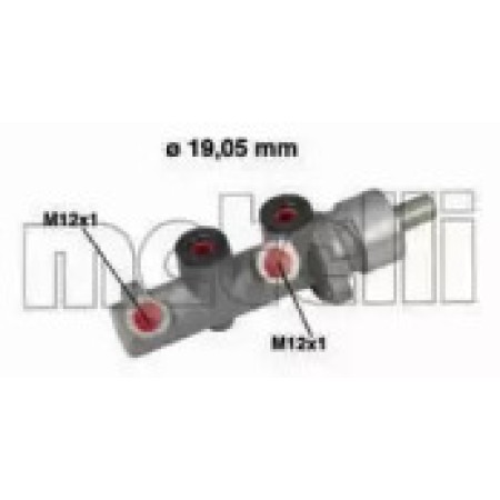 Циліндр гальмівний (головний) Smart Cabrio/Fortwo 00-06 (d=19.05mm) (05-0472)