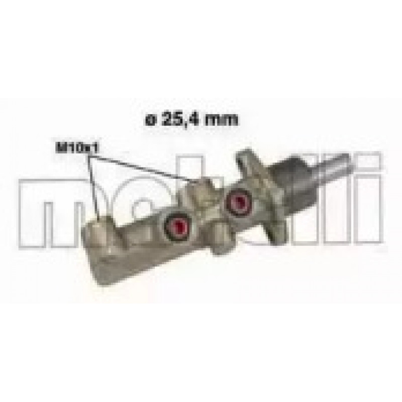Циліндр гальмівний (головний) Fiat Ducato/Peugeot Boxer 94- (d=25.4mm) (05-0481)