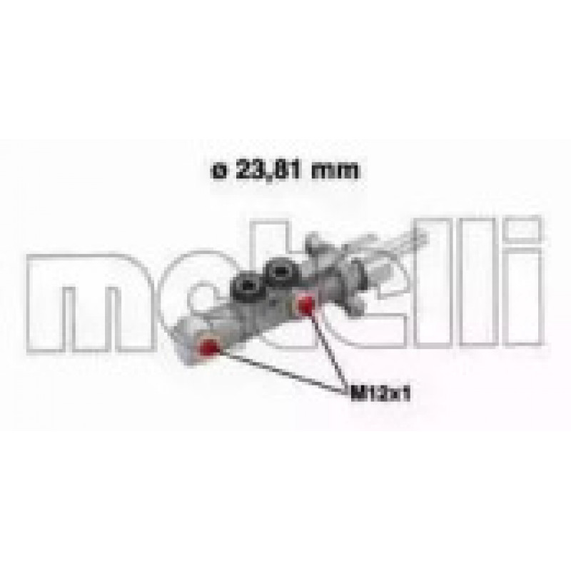 Цилиндр тормозной (главный) Renault Master II 03-/Opel Movano 98-/Nissan Interstar 02- (+ABS) (05-0572)