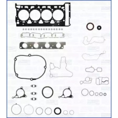 Комплект прокладок Golf/Jetta/Passat/Tiguan 1.8/2.0 TSI 04- (верхній) (50289600)