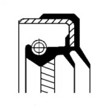 Сальник полуоси BMW 3(E46/E90)/ 5 (E60)/ 7 (F01/F02/F03/F04) (44x69x10/15) (01033796B)