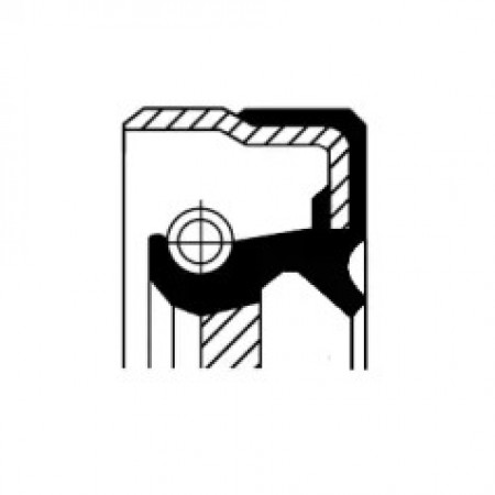 Сальник АКПП Skoda Octavia I/II/III 1.2-2.0D 03- (01035821B)