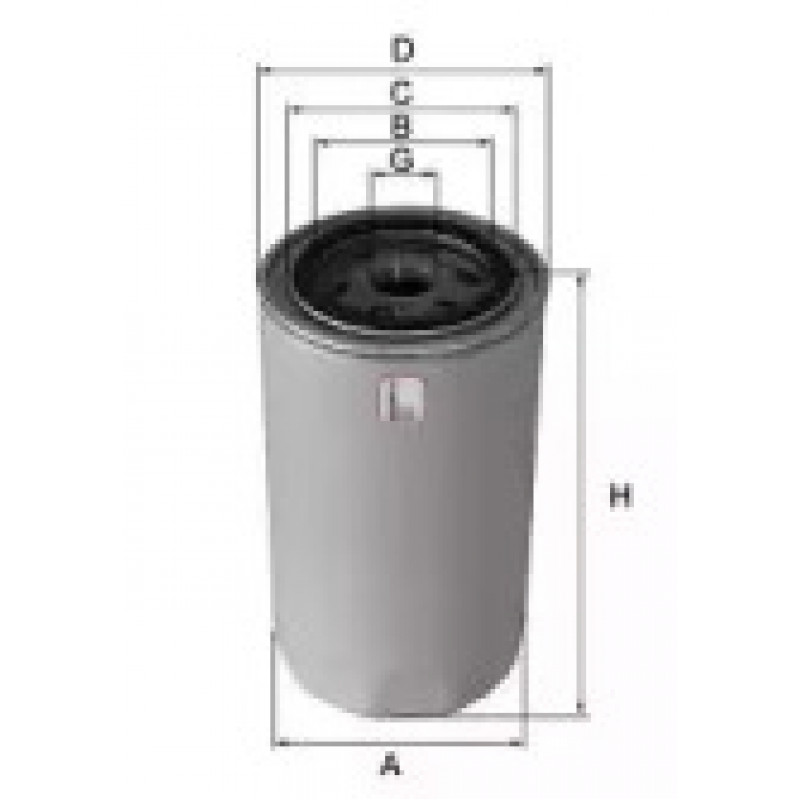 Фільтр масляний MB (W124/W126/W201) 2.0E/2.6E (S 0910 R)
