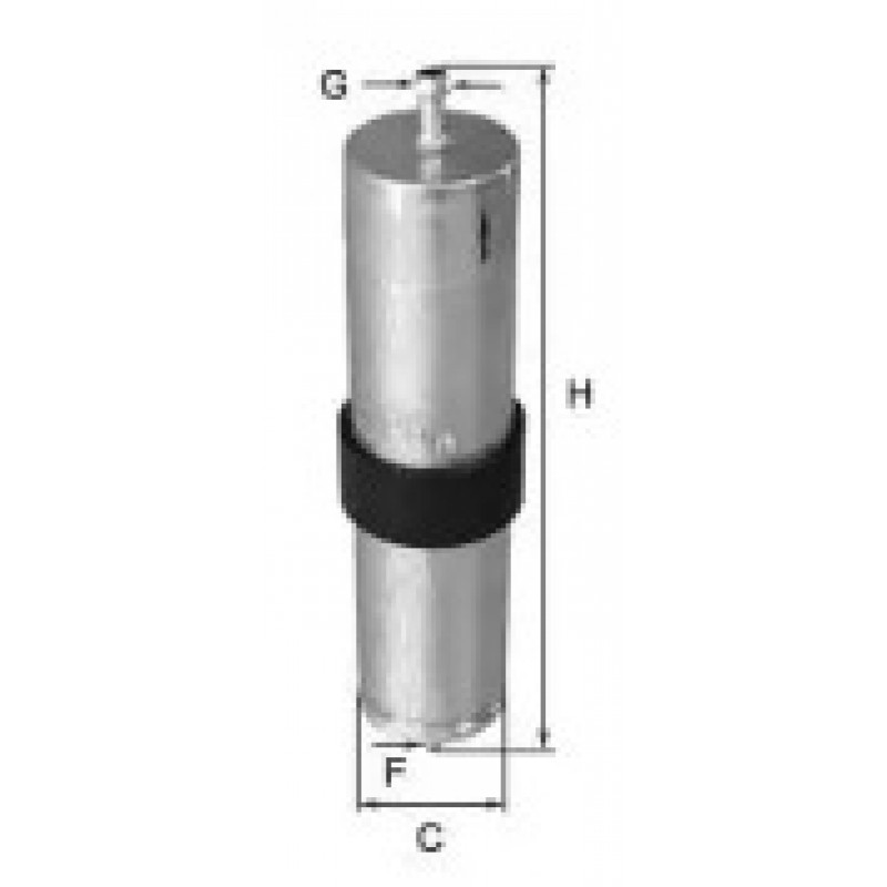 Фільтр паливний Mini (R50/R53) 1.4D 03-06 (S 1838 B)