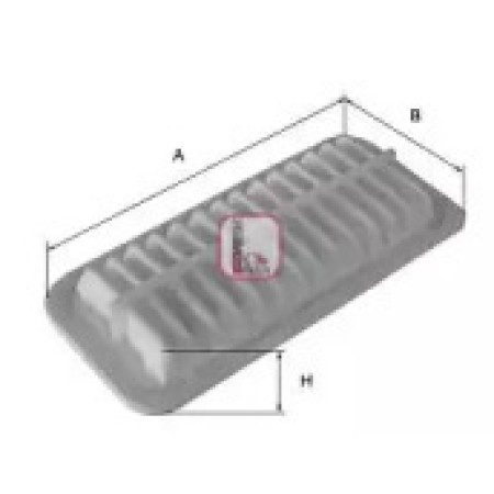 Фильтр воздушный Toyota Corolla 1.4/2.0D 00-08/Avensis 2.0D 02-09 (S 3247 A)