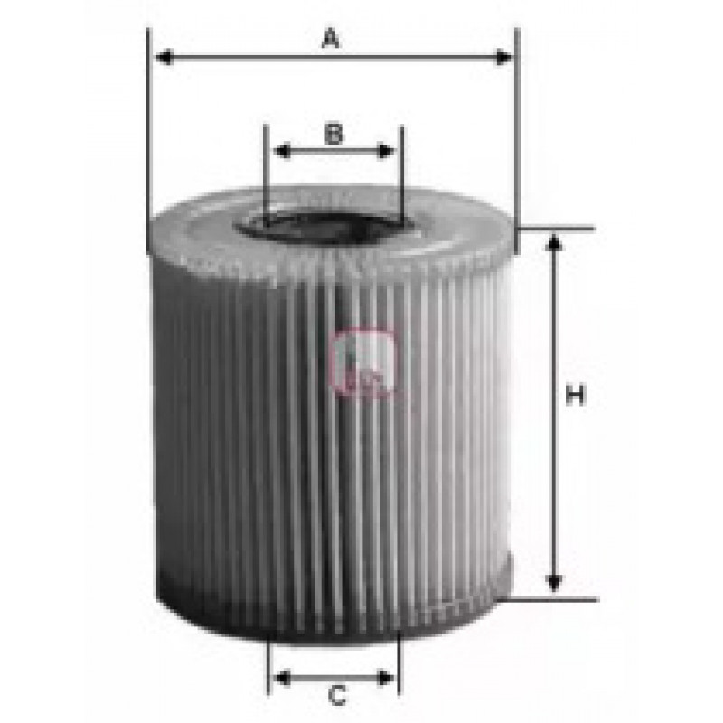 Фильтр масляный MB (W168) (бензин) (S 5014 PE)