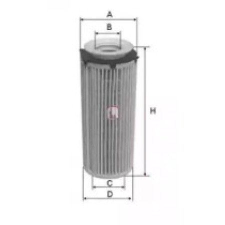 Фильтр масляный BMW 3 (E90/E91/E92/E93)/5 (F10/F11) (F07)/7 (F01/F02/F03/F04)/X5 (E70)/X6 (E71) 08- (S 5096 PE)