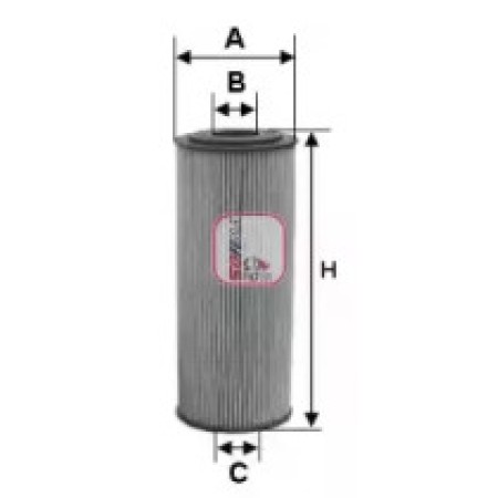 Фильтр масляный MB E-class (W212/C207)/C-class (W204/C204) 1.8 07- (M271) (S 5155 PE)