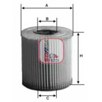 Фільтр масляний BMW 5 (F10/F11)/3 (F30/F80) 12- (N20/N26/B47/N55) (S 5171 PE)