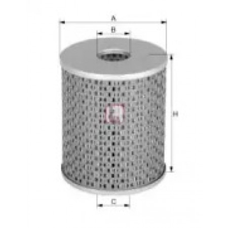 Фільтр паливний Citoren BX/C25/XM 1.8-2.5D 83-00/Peugeot 205 1.7D/TD 83-98/405 1.8 TD/1.9D 88-92 (S 7440 N)