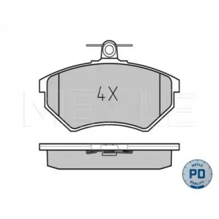 Колодки тормозные (передние) VW Caddy -03 025 201 6819/PD