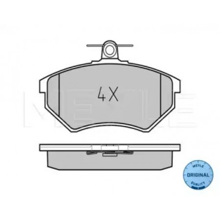 Колодки тормозные (передние) VW Caddy -03 025 201 6819