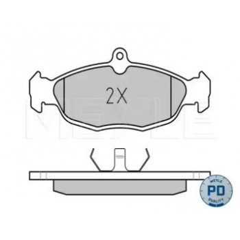 Колодки тормозные (передние) Opel Combo 94-01/Daewoo Lanos 97- 025 205 4716/PD