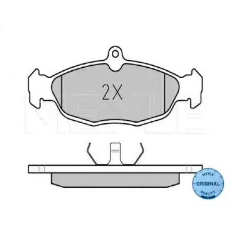 Колодки тормозные (передние) Opel Combo 94-01/Daewoo Lanos 97- 025 205 4716