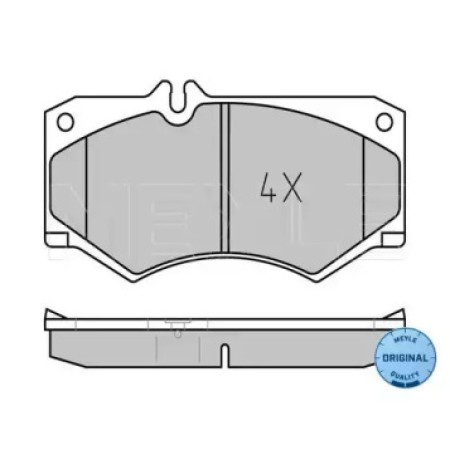 Колодки тормозные (передние) MB 207-410D 025 207 8418