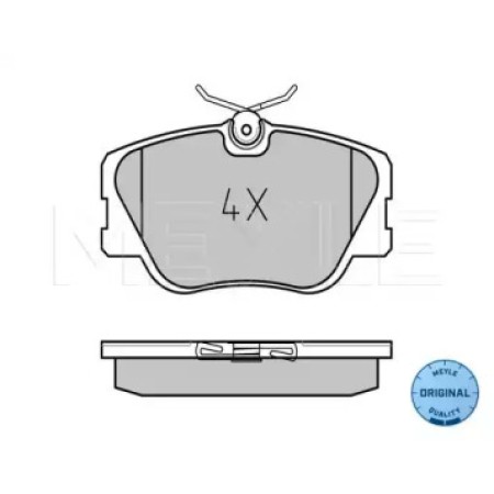 Колодки тормозные (передние) MB (W124/W201) 84-98 025 209 4119