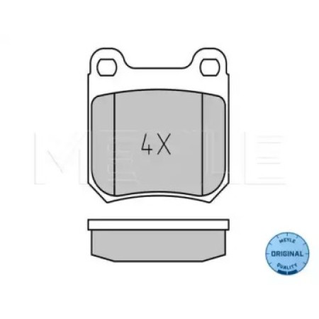 Колодки тормозные (задние) Opel Omega A/B 025 210 5015