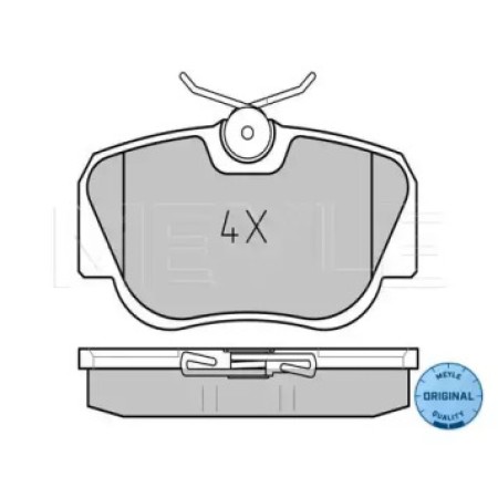 Колодки тормозные (передние) MB 190 (W201) -93 025 210 5517