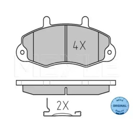 Колодки тормозные (передние) Ford Transit 91-00 14' 025 214 7018