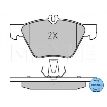 Колодки тормозные (передние) MB E-class (W210) 95-02 (ATE) 025 216 7020