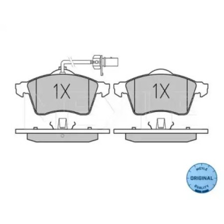Колодки тормозные (передние) VW T4 90-03 R15 (с датчиком) 025 218 8519/W